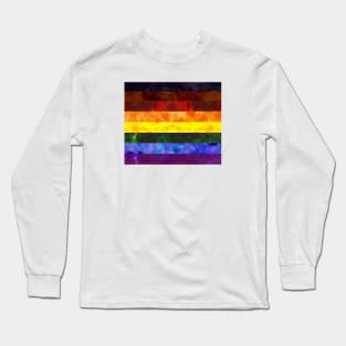 Inclusive Pride Digital Quilt Long Sleeve T-Shirt